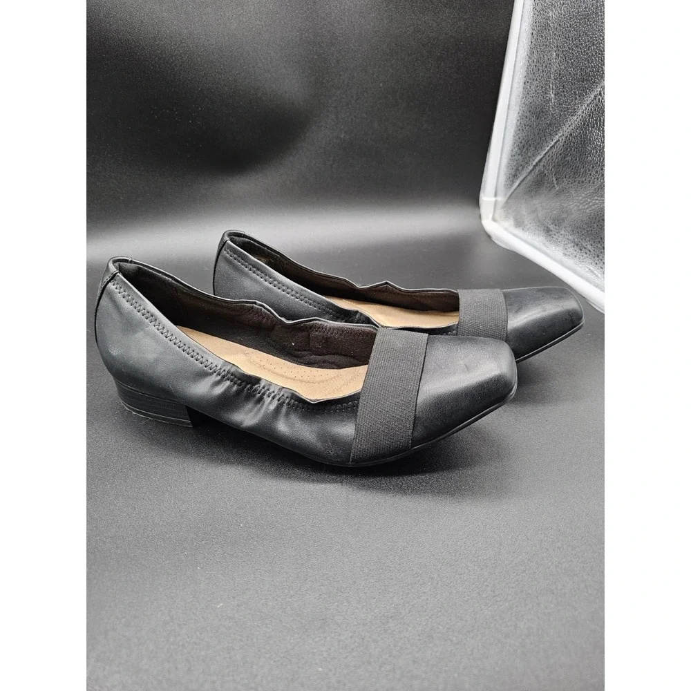 Collection By Clarks Ultimate‎ Comfort Womens Black Pumps Size 9~ 1